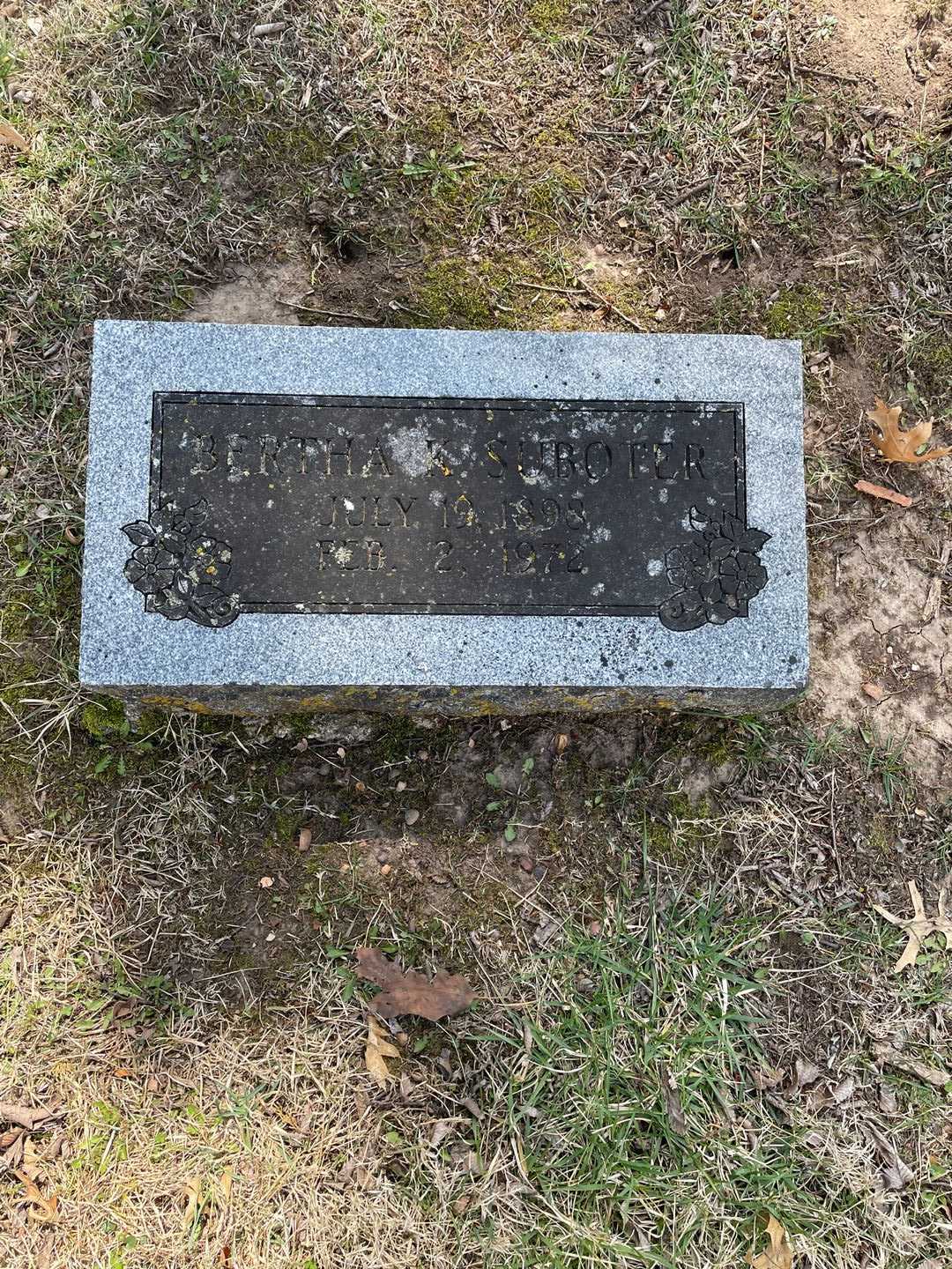 Virginia Lucille Eaton Davis's grave. Photo 1