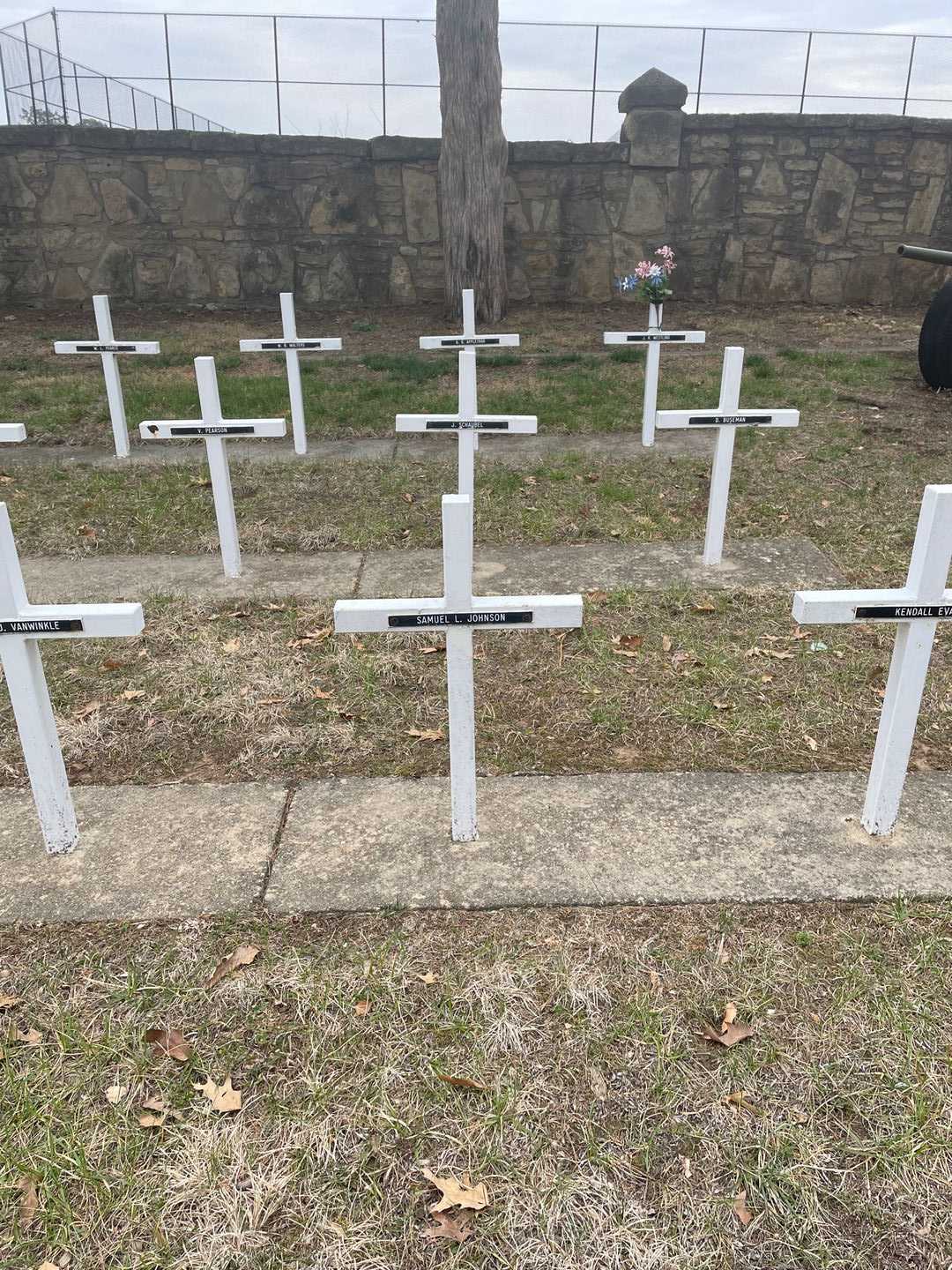 Samuel L. Johnson's grave. Photo 2