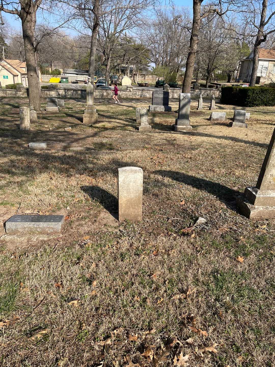 Jacob Van Antwerp's grave. Photo 2