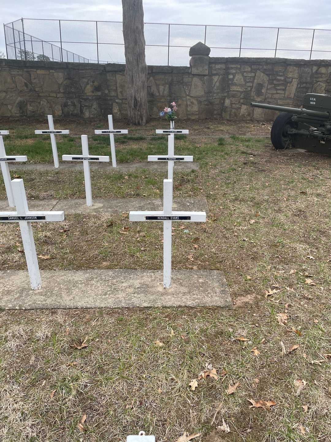 Kendall Evans's grave. Photo 2