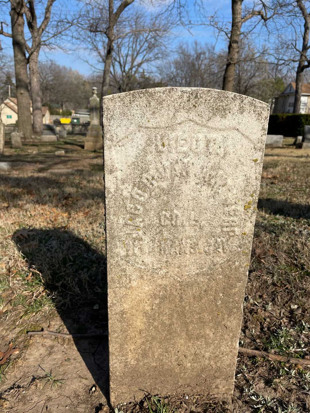 Jacob Van Antwerp's grave. Photo 1