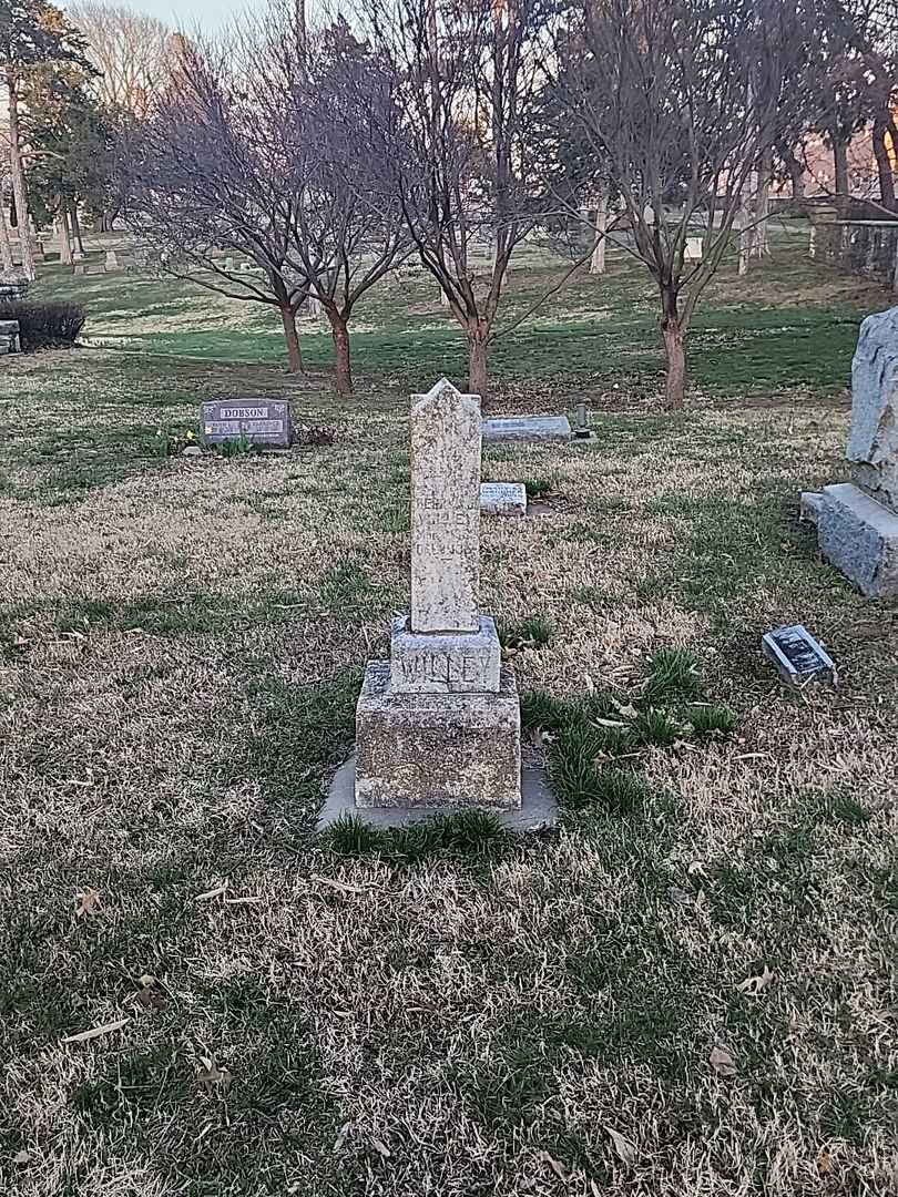 Perry A. Willey's grave. Photo 2
