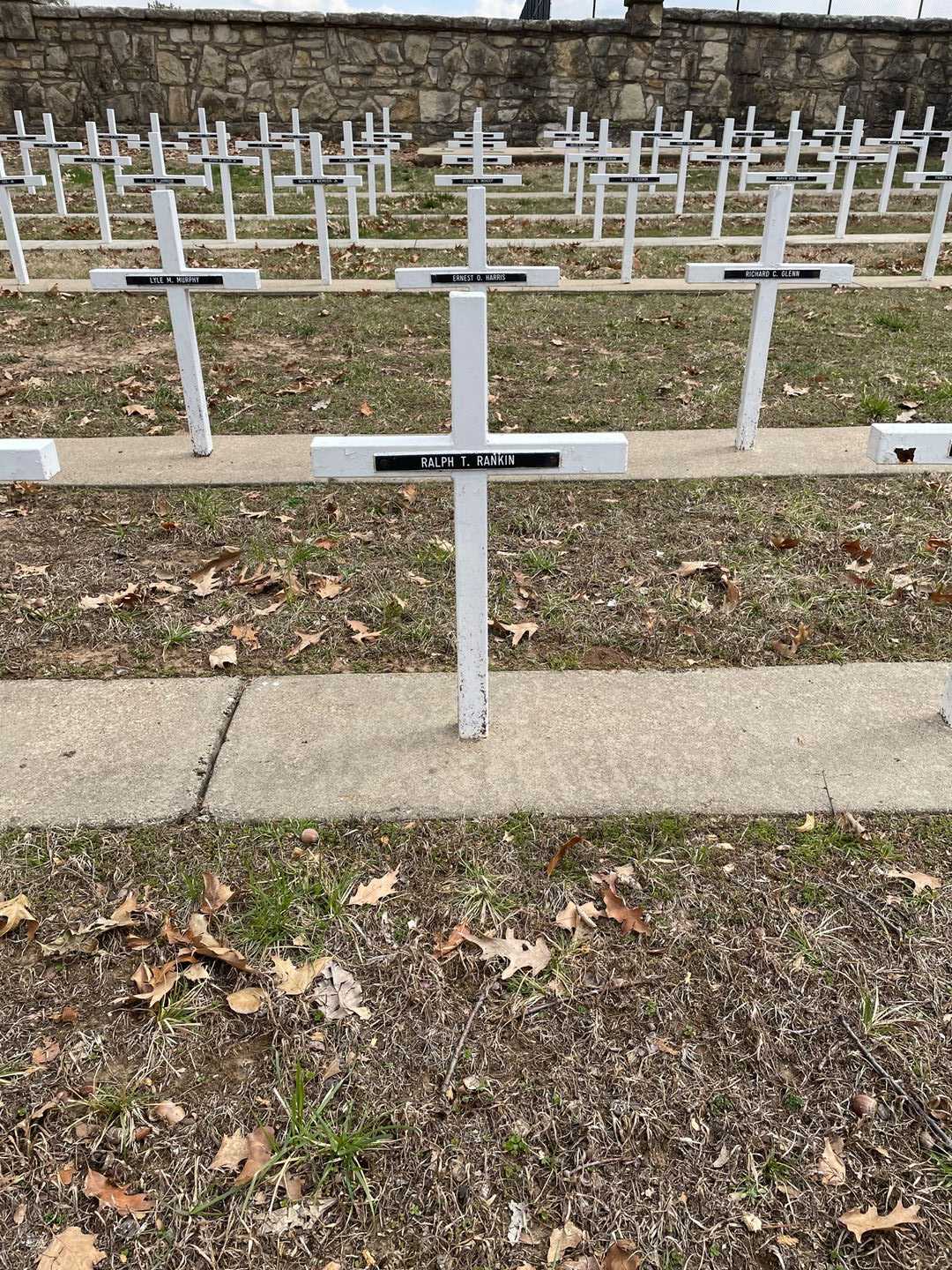 Ralph T. Rankin's grave. Photo 2