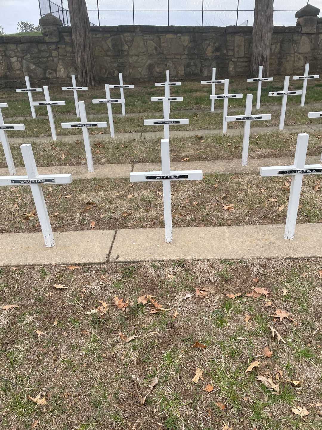 John W. Nichols's grave. Photo 2