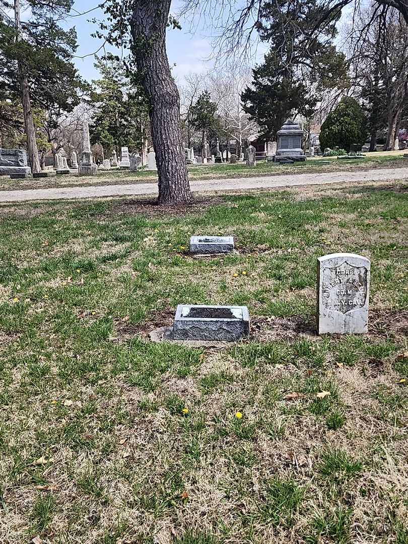 Lettie Abell's grave. Photo 2