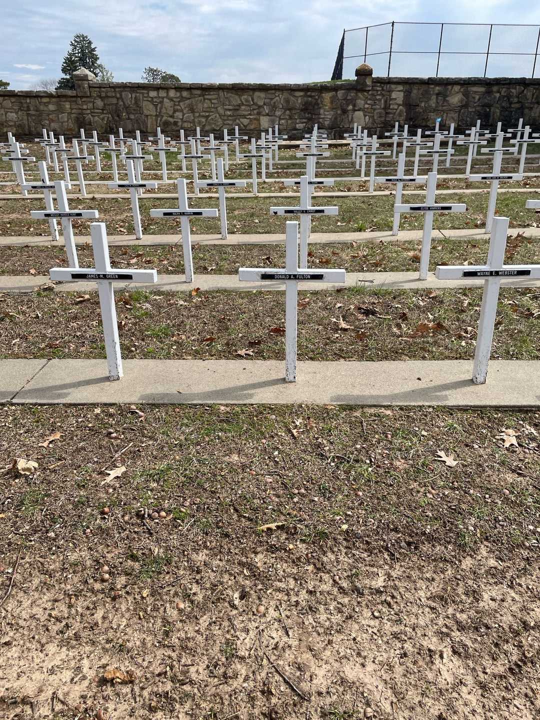 Donald A. Fulton's grave. Photo 2