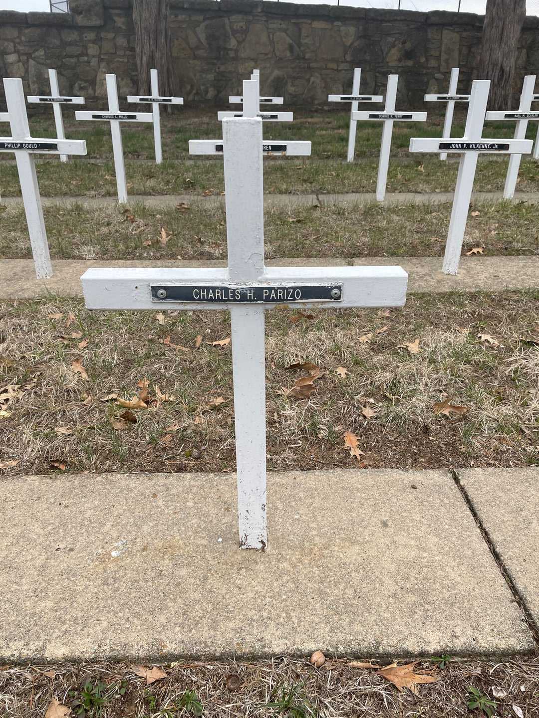 Charles H. Parizo's grave. Photo 3