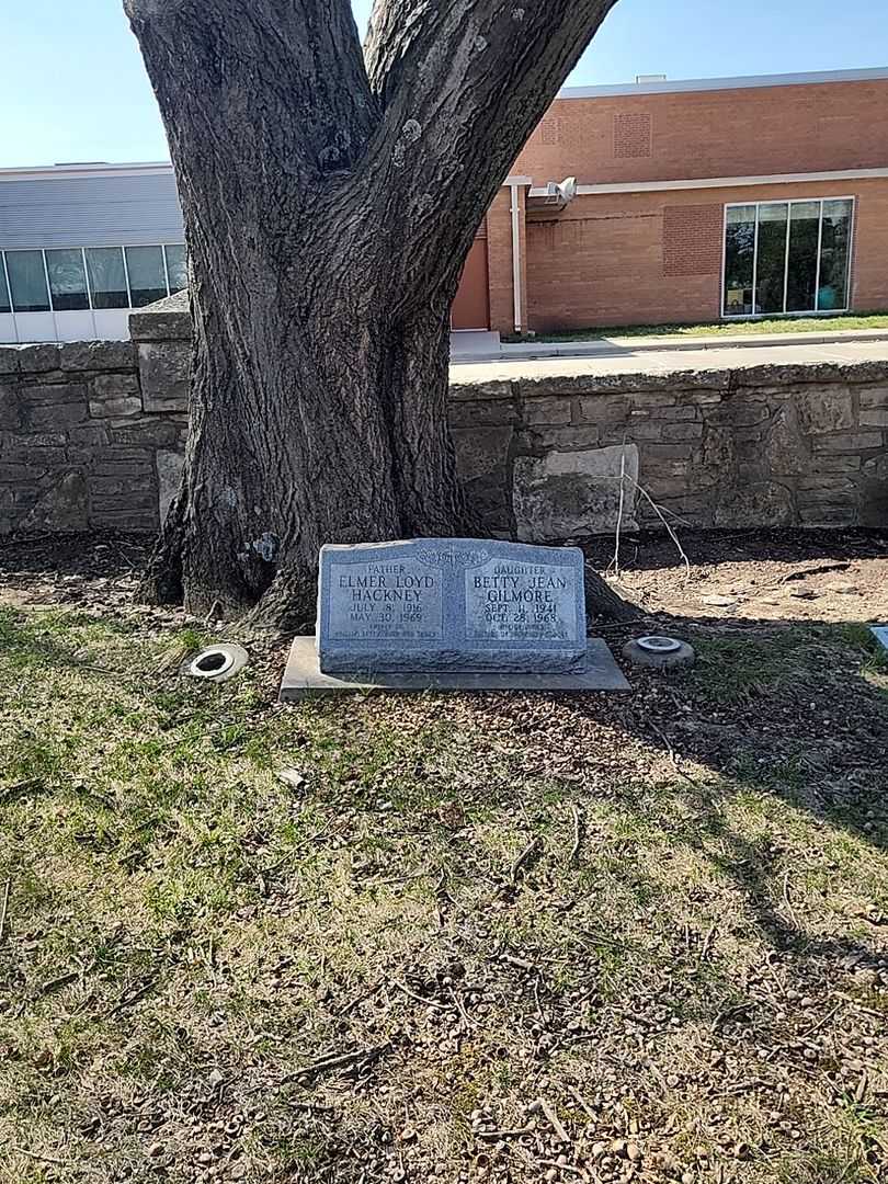 Elmer Loyd Hackney's grave. Photo 2
