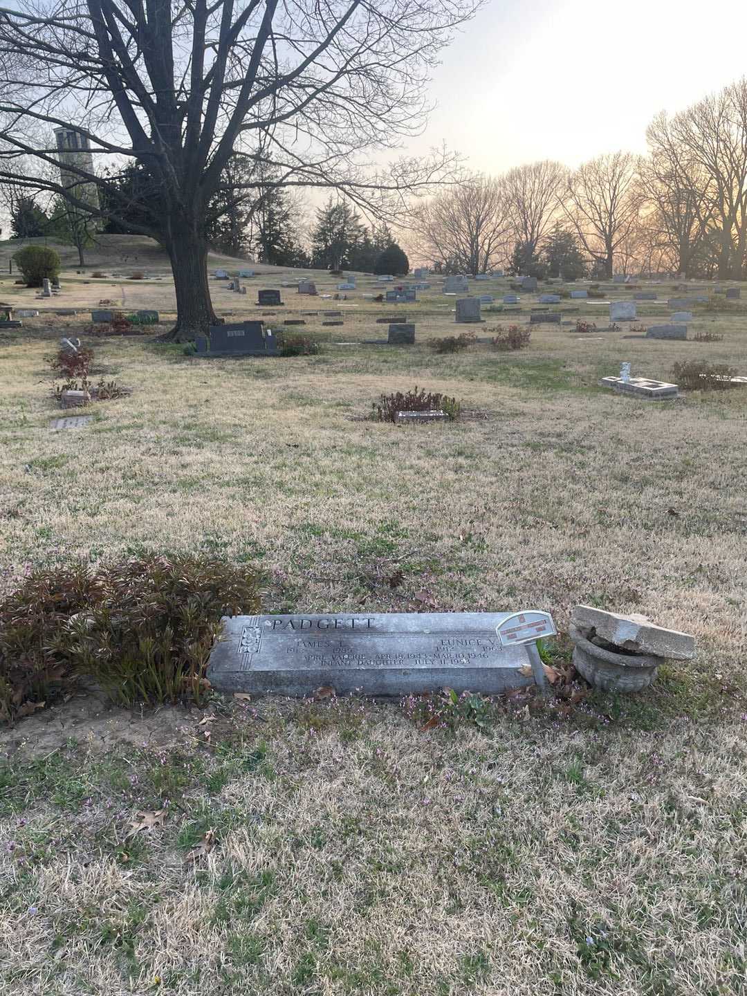 April Valerie Padgett's grave. Photo 2