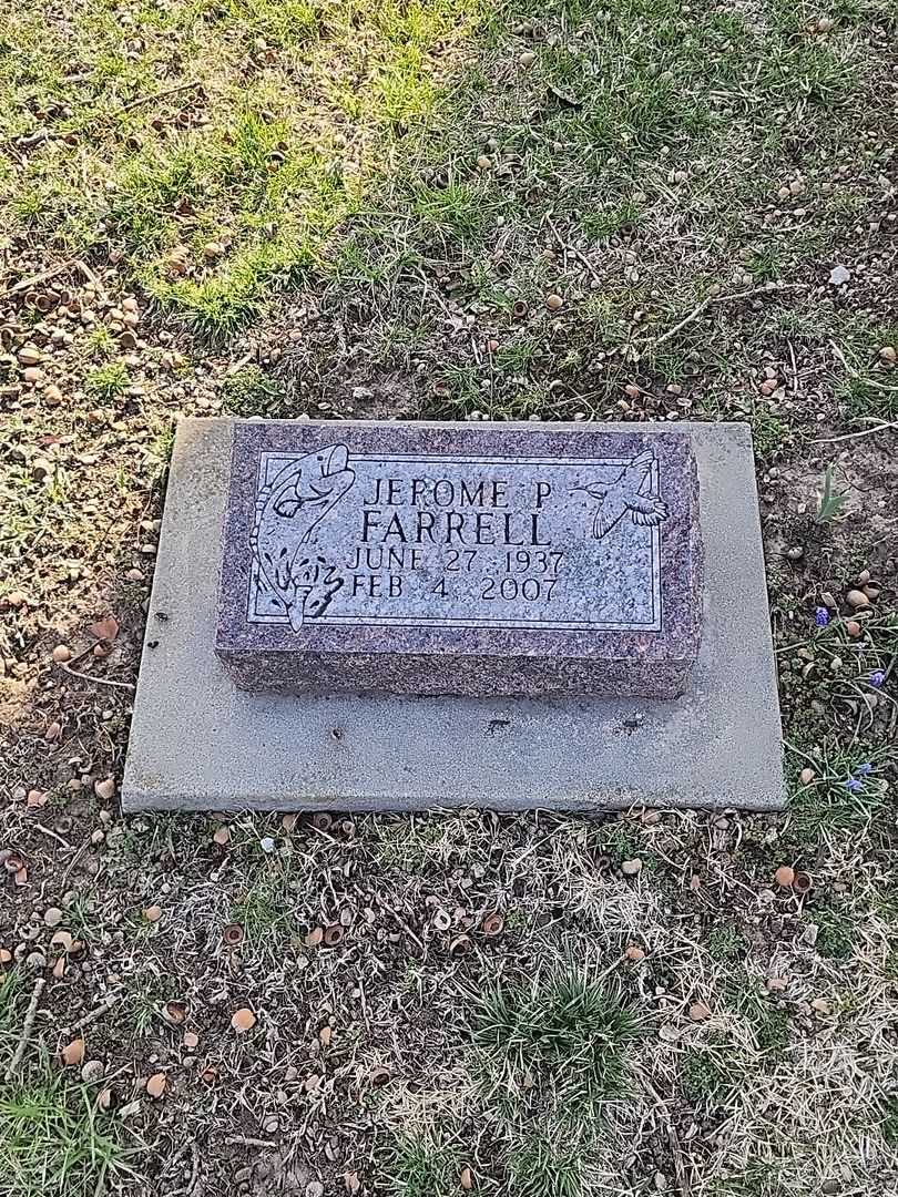Jerome P. "Jerry" Farrell's grave. Photo 3