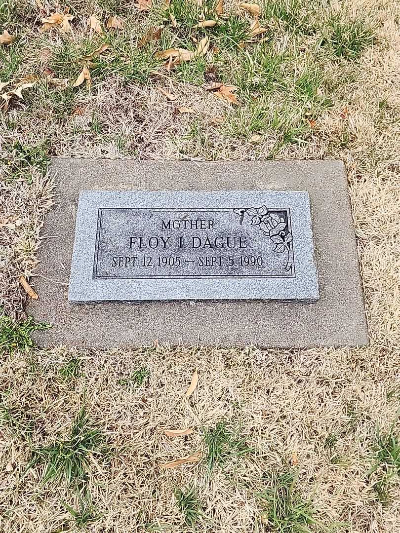 Floy I. Dague's grave. Photo 1