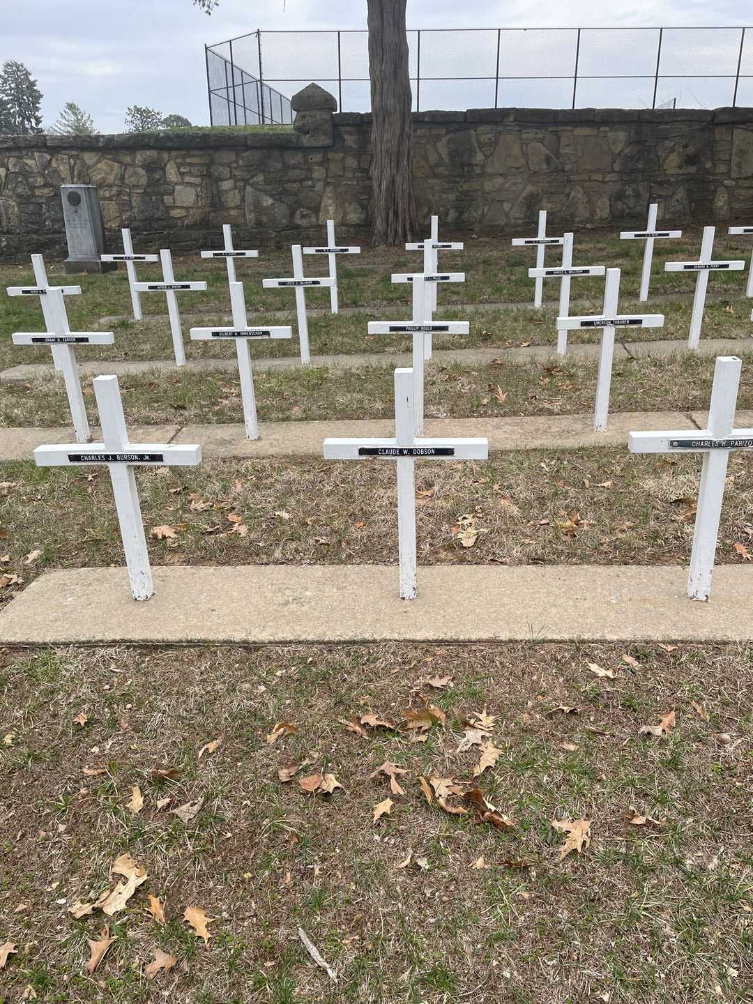 Claude W. Dobson's grave. Photo 2