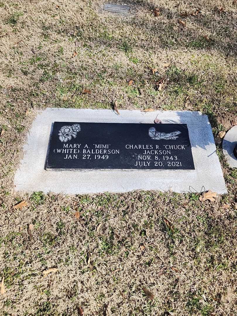 Charles Richard "Chuck" Jackson's grave. Photo 1