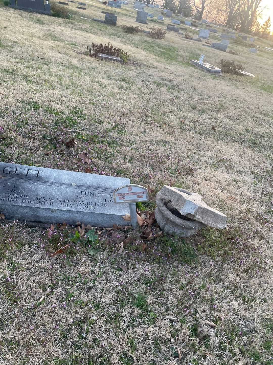 Lawrence Padgett's grave. Photo 2