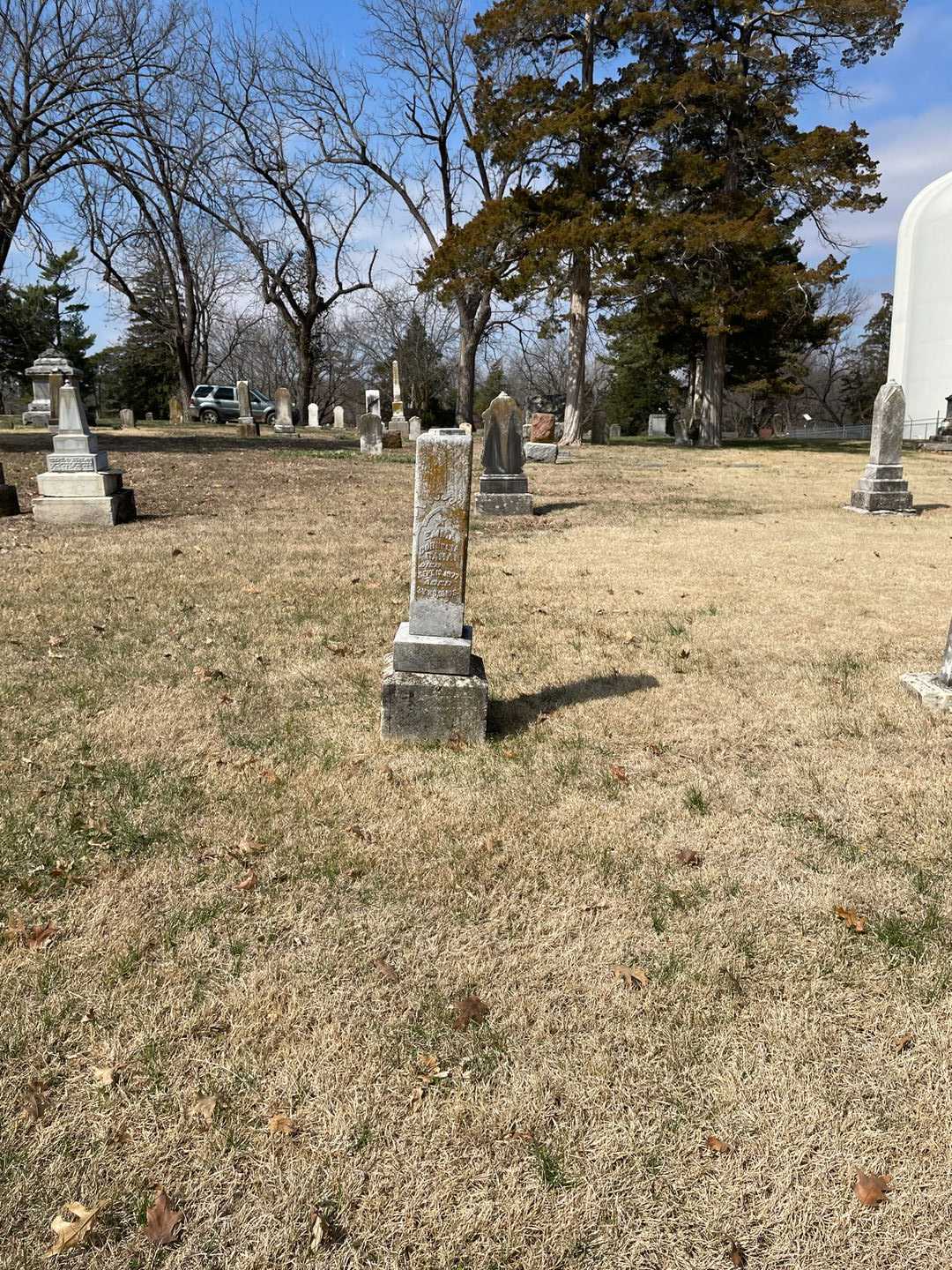 Emma Cornelia Gahan's grave. Photo 2