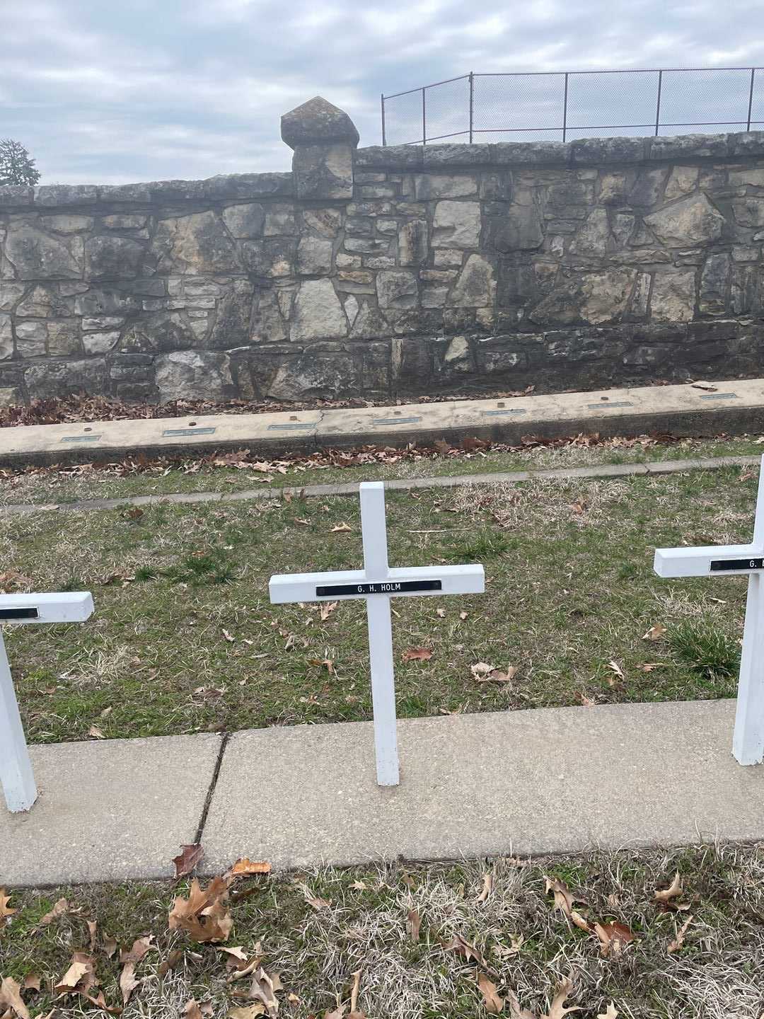G. H. Holm's grave. Photo 2
