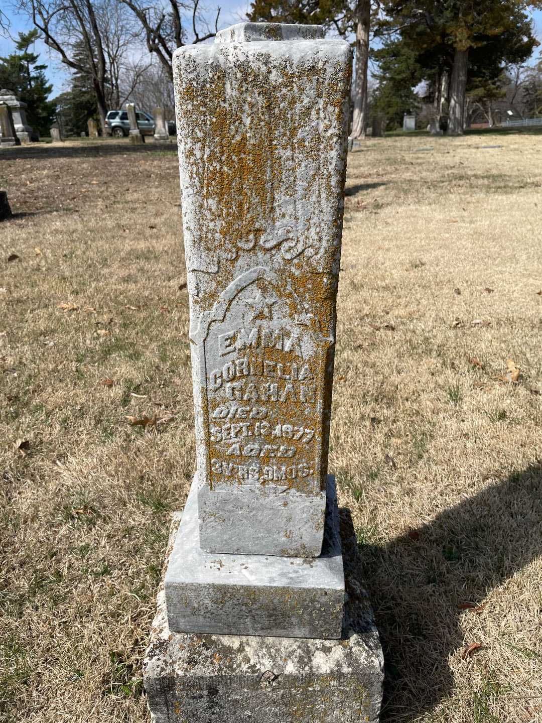 James Gahan's grave