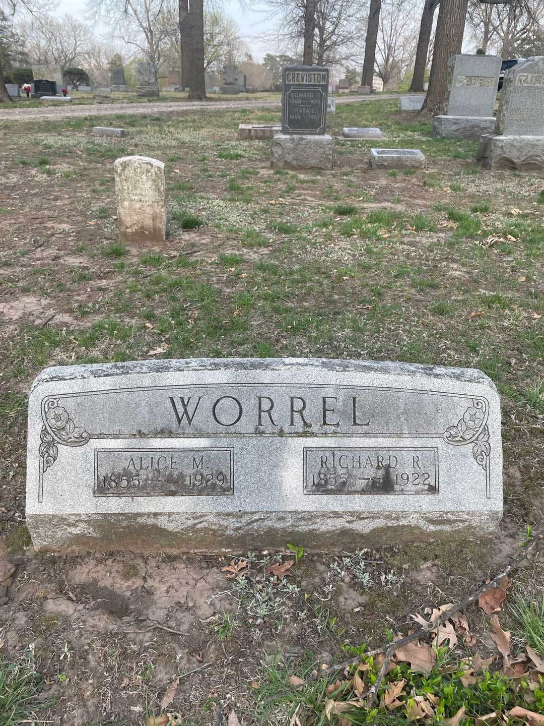 Mildred E. Vail's grave. Photo 1
