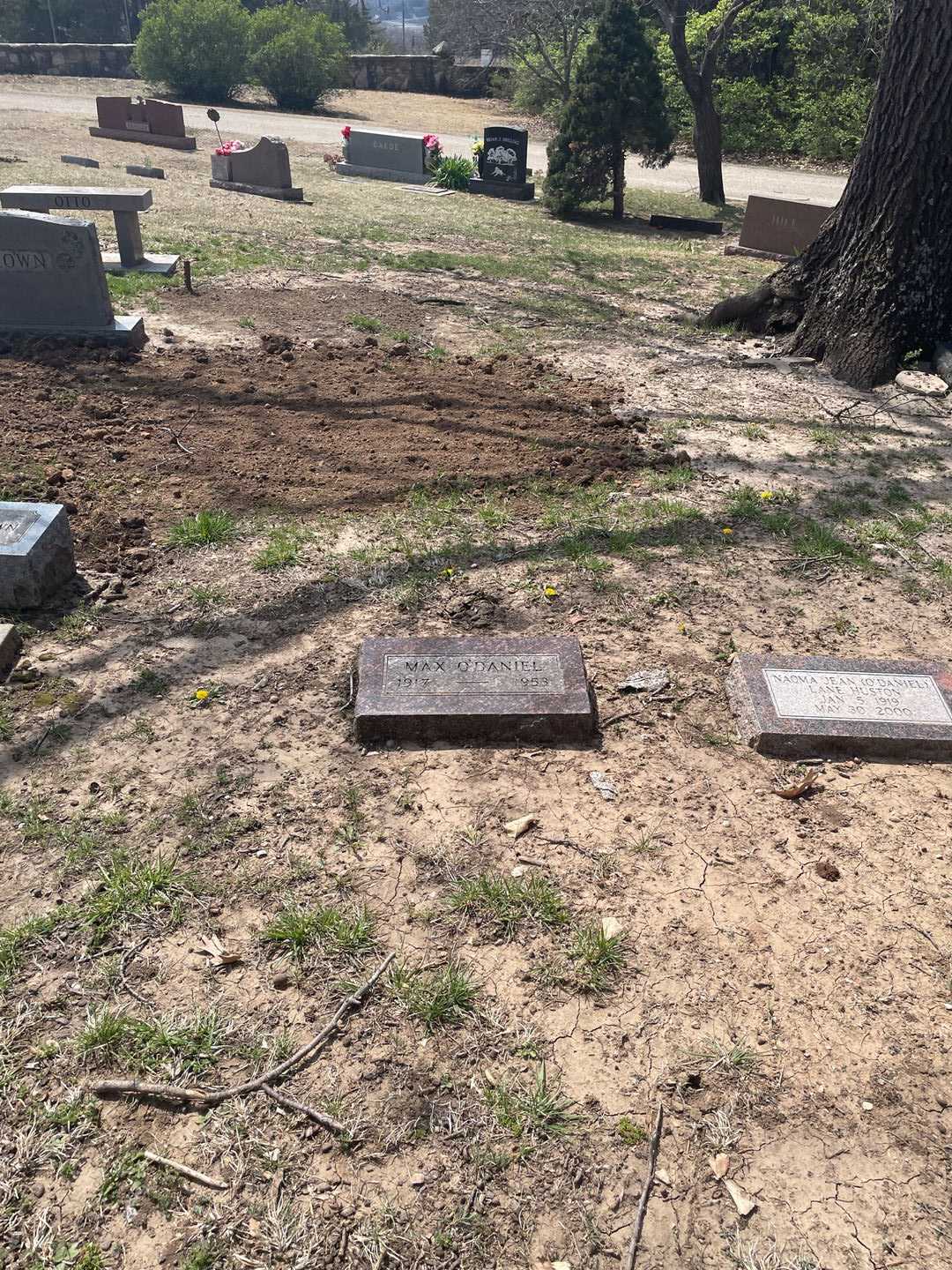 Naoma Jean O'Daniel Lane Huston's grave. Photo 2