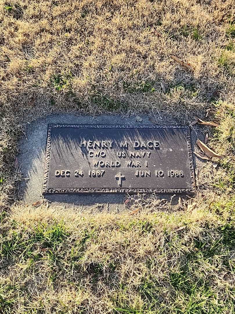 Henry M. Dace's grave. Photo 1