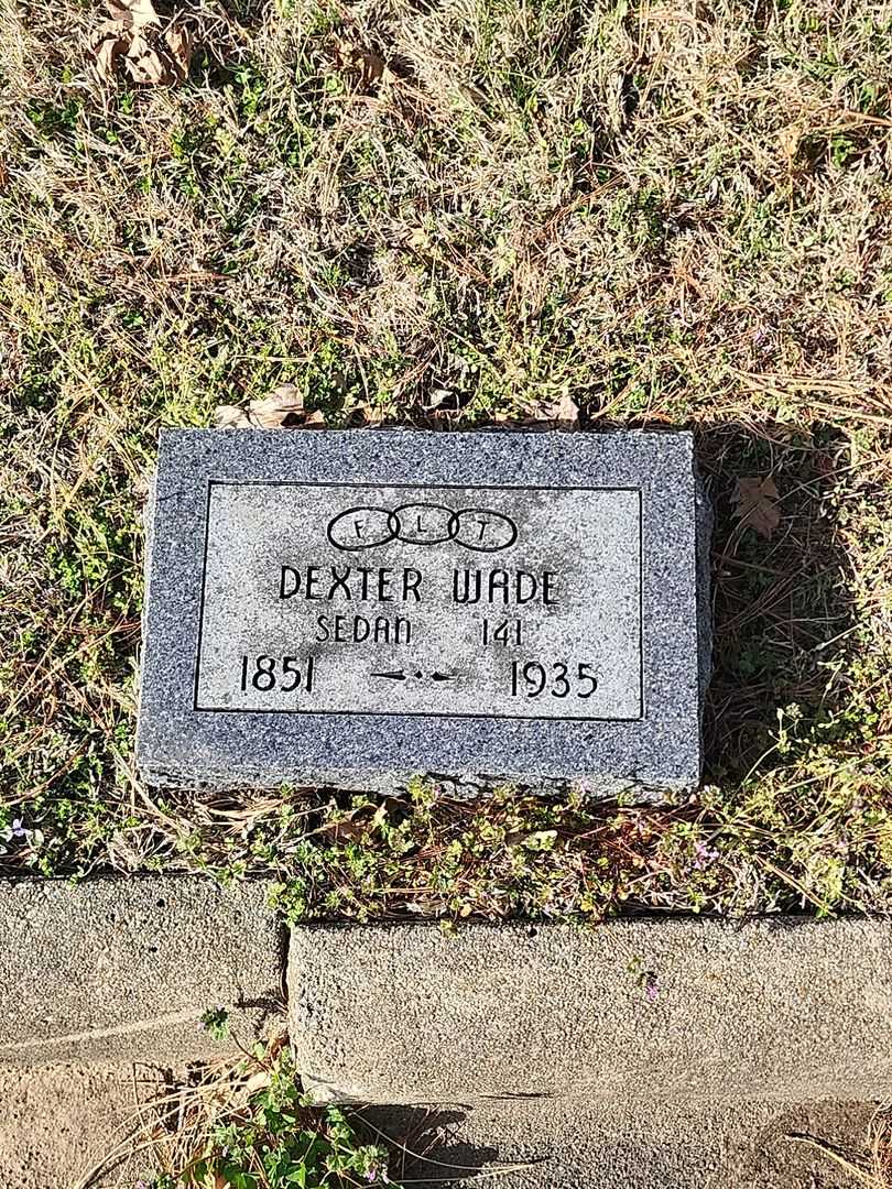 Dexter Wade's grave. Photo 1