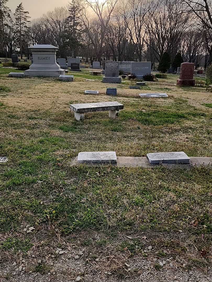 Edgar McCall Amos's grave. Photo 2