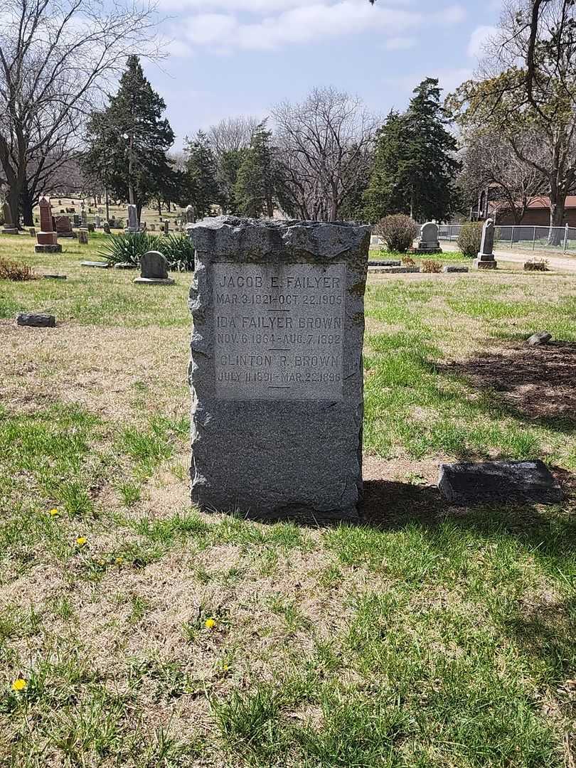 Jacob E. Failyer's grave. Photo 2