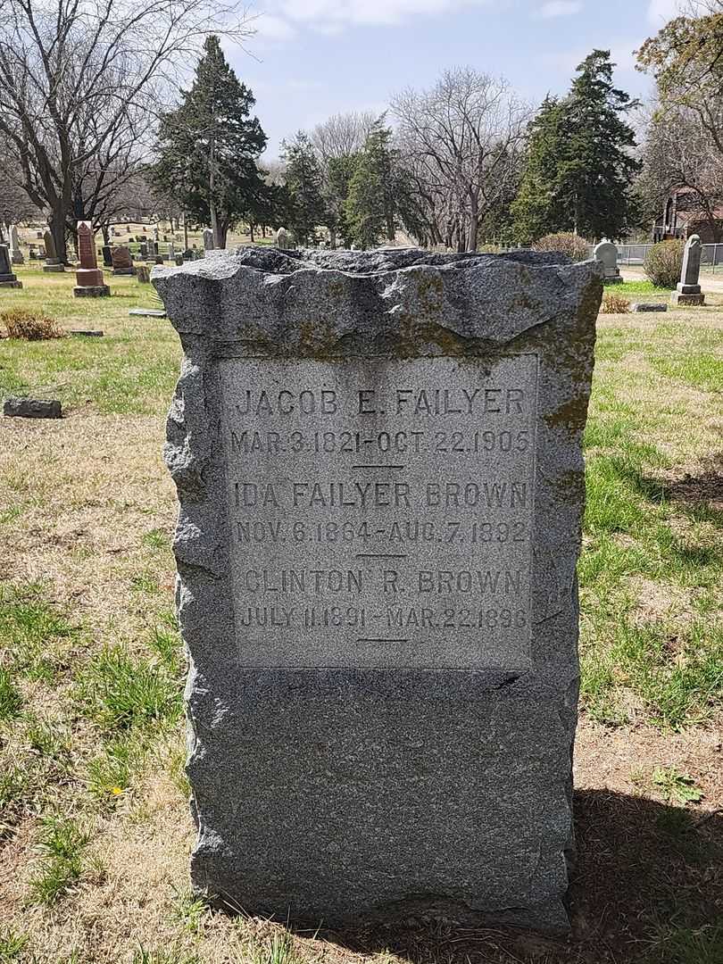 Jacob E. Failyer's grave. Photo 1