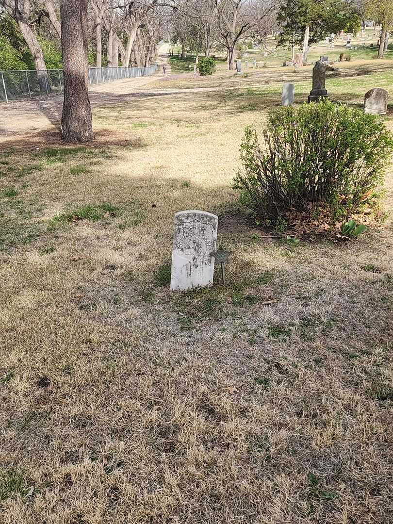 Abraham Hall's grave. Photo 2