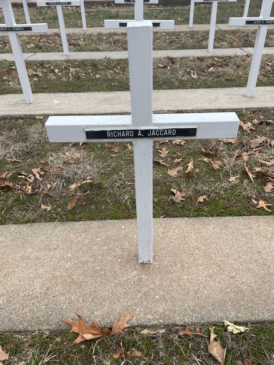 Richard A. Jaccard's grave. Photo 3