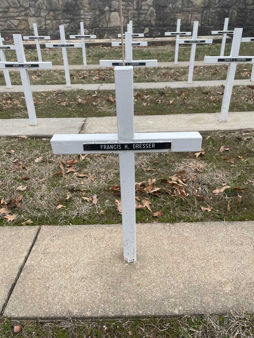 Francis H. Dresser's grave. Photo 3