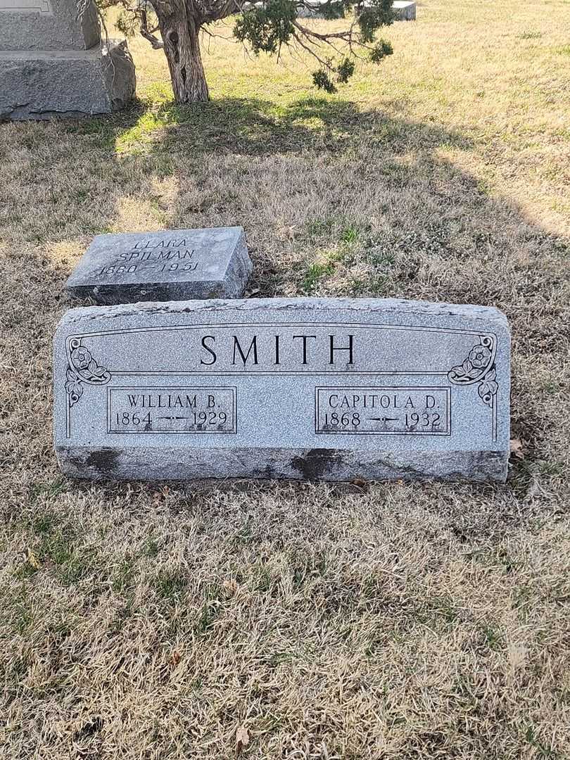 Capitola D. Smith's grave. Photo 4