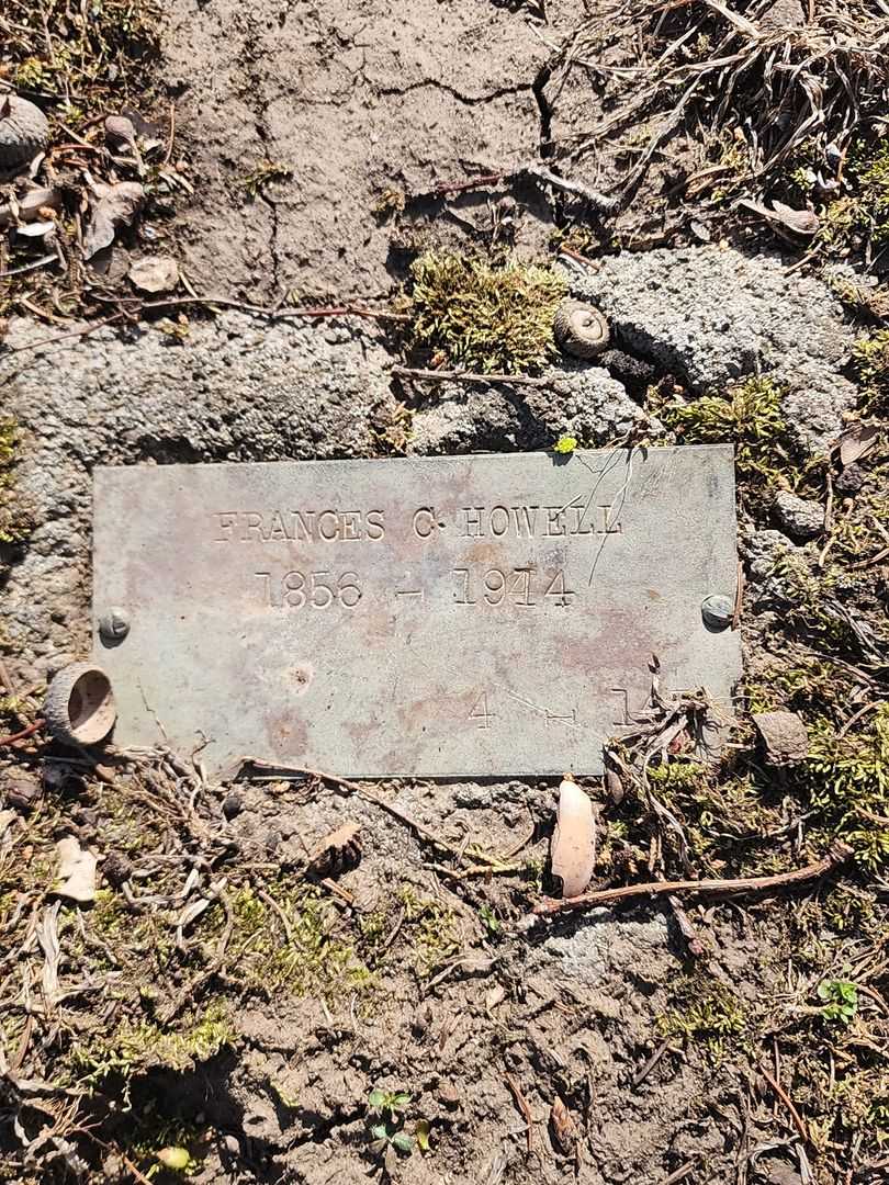 Frances С. Howell Barris's grave. Photo 3