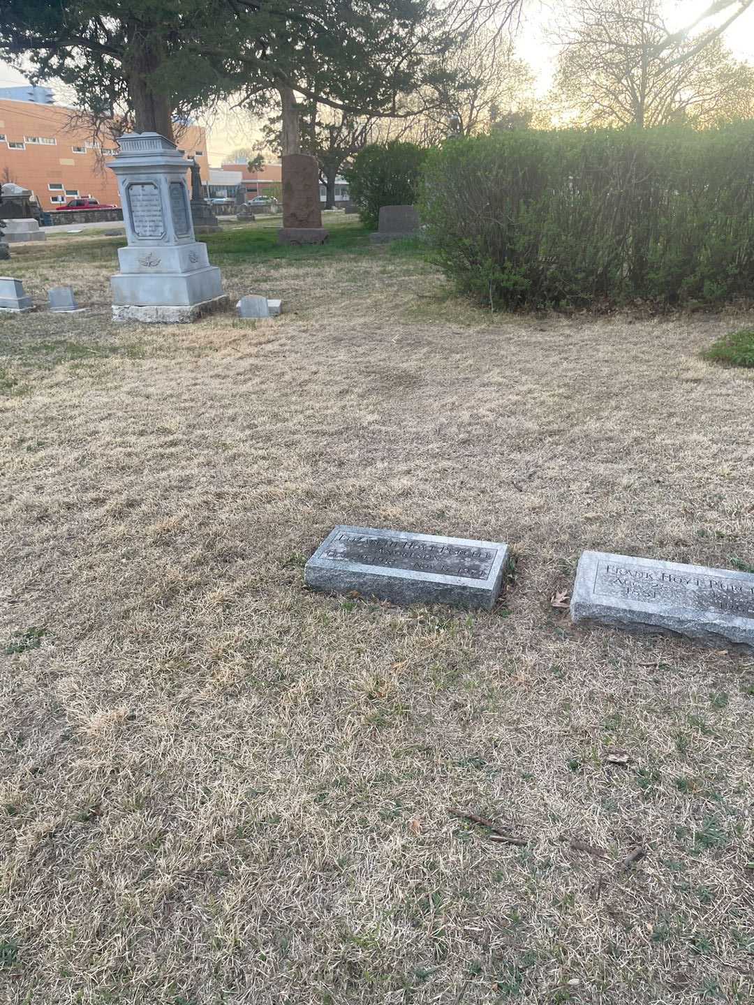 Elizabeth Hoyt Purcell Andreson's grave. Photo 2