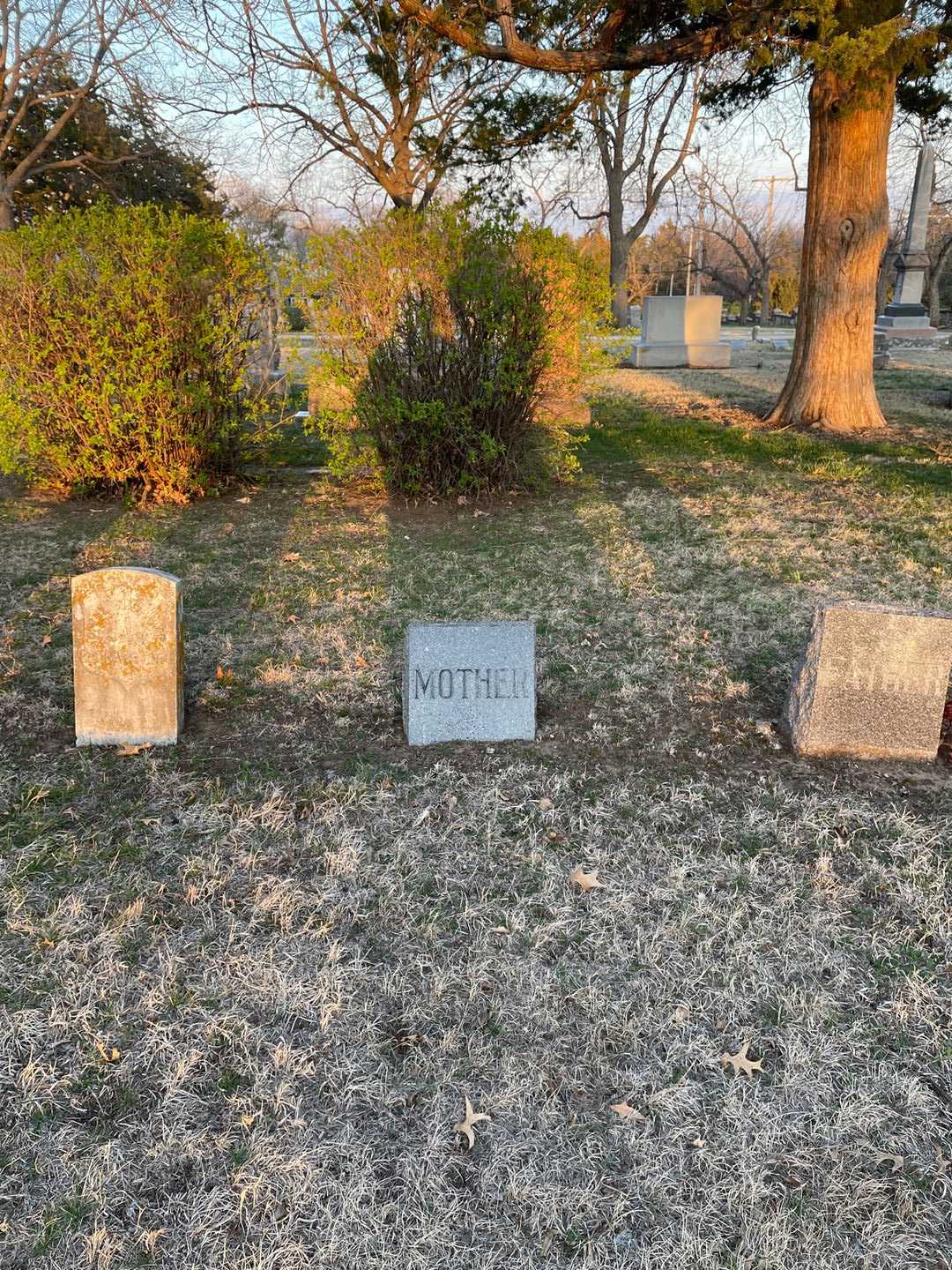 Catherine Ann Crump's grave. Photo 2