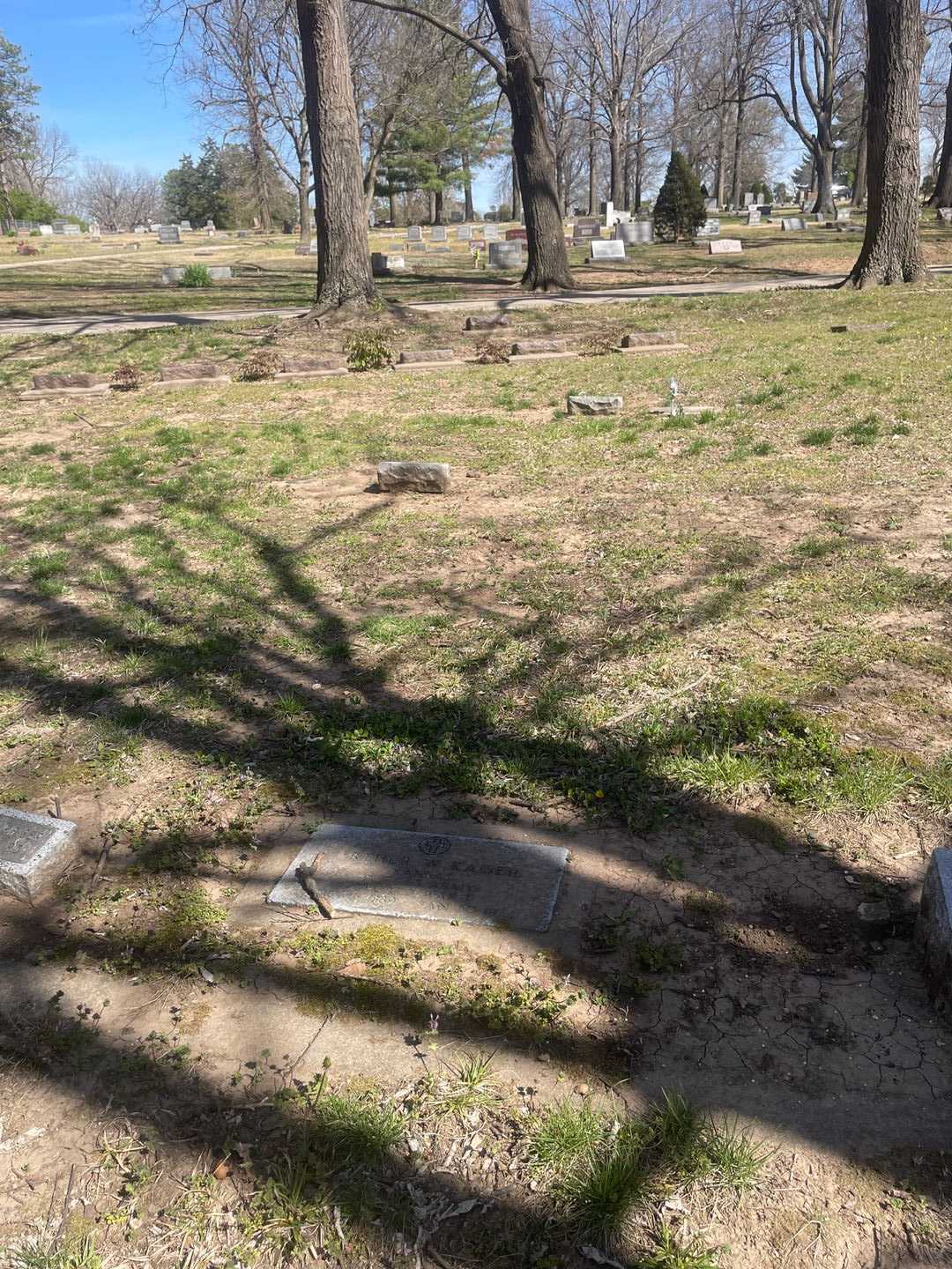 William Arthur Kaiser's grave. Photo 2