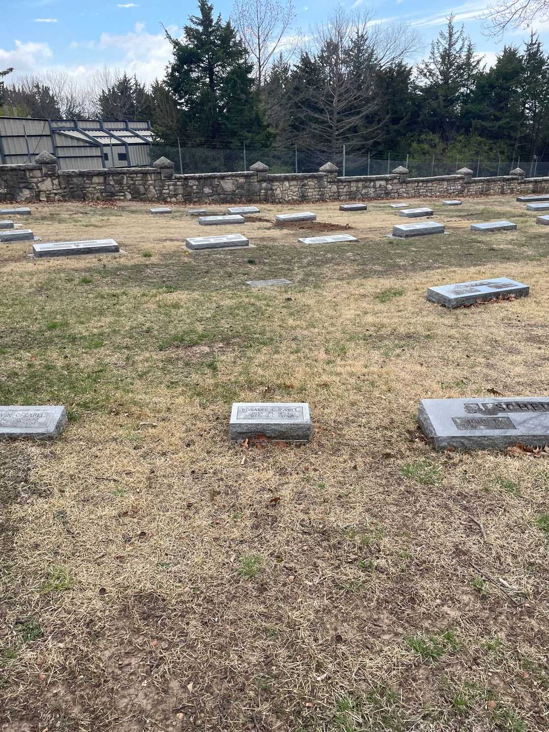 Rosalee C. Zabel's grave. Photo 2