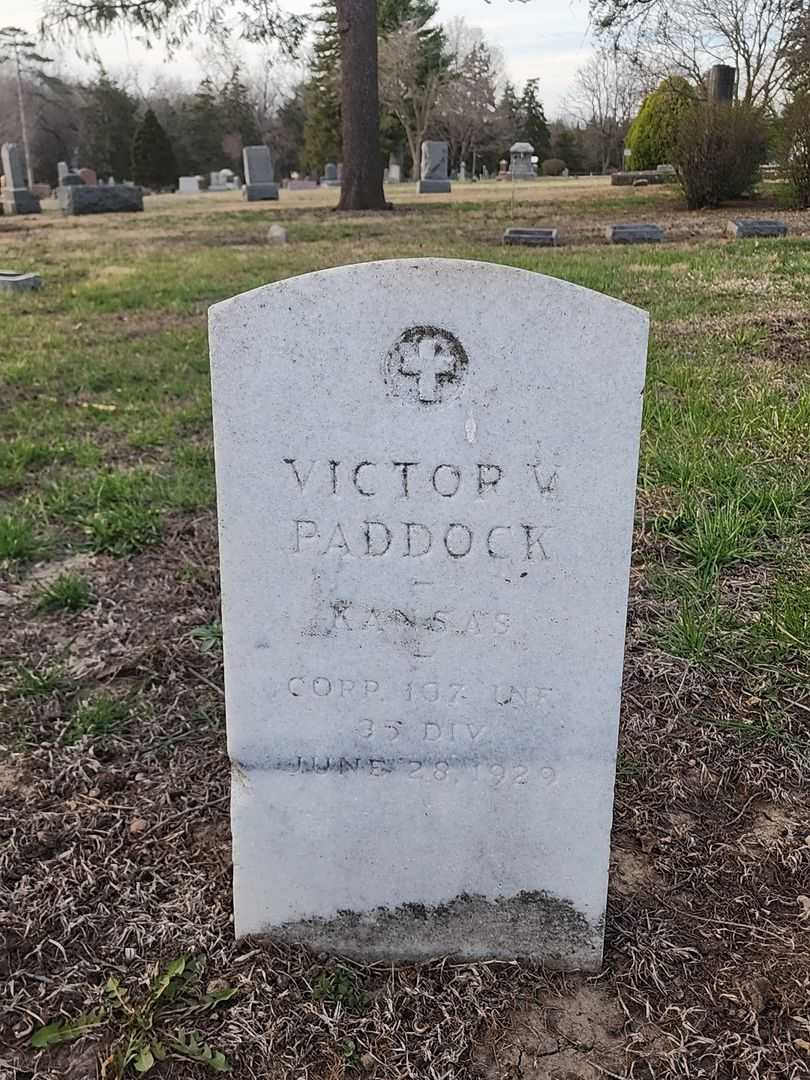 Victor V. Paddock's grave. Photo 3
