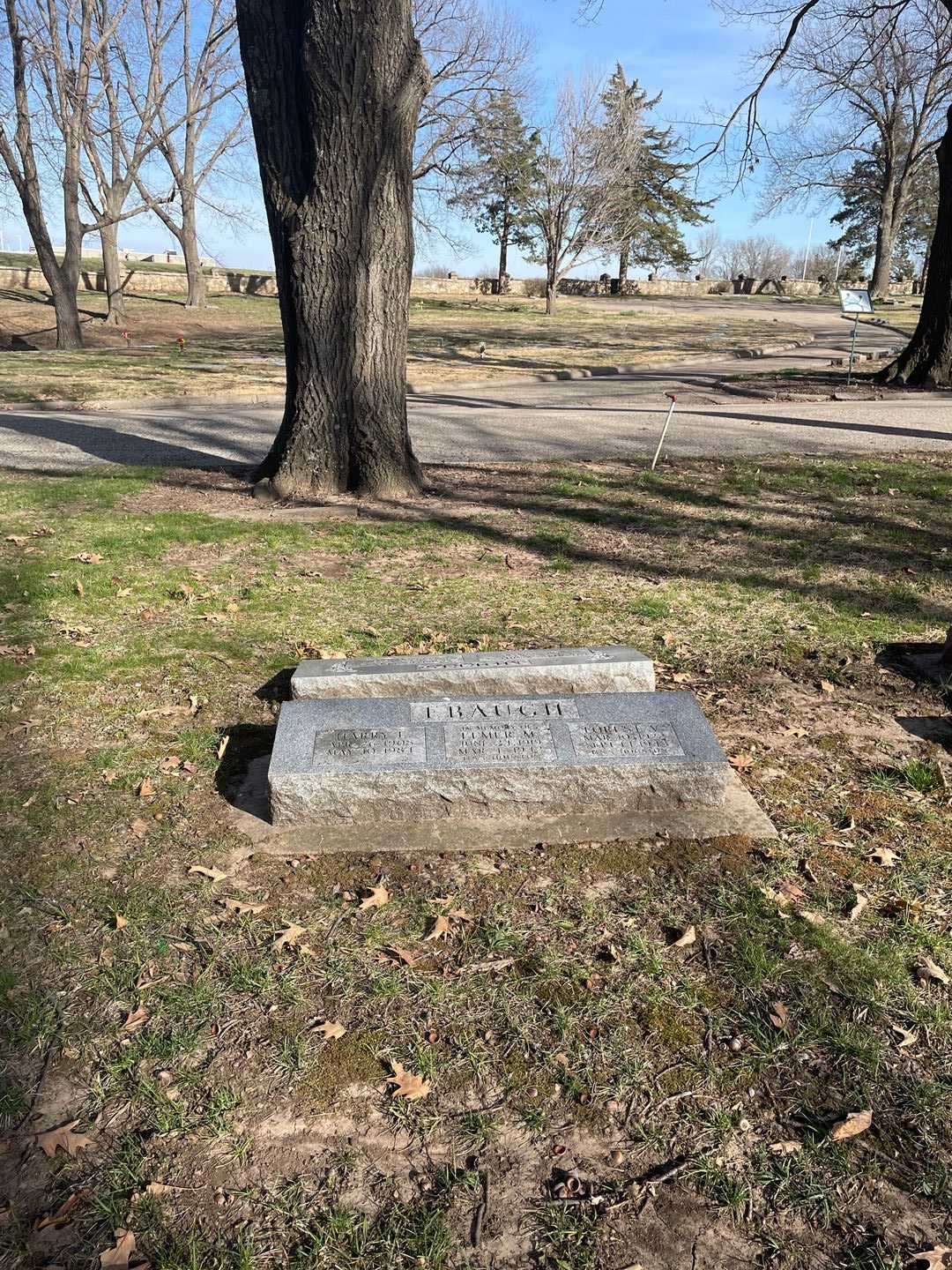 Elmer M. Ebaugh's grave. Photo 4
