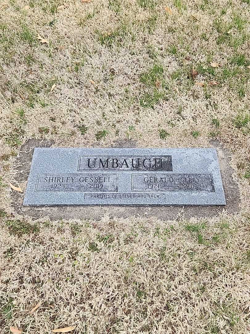 Gerald D. "Gerry" Umbaugh's grave. Photo 1