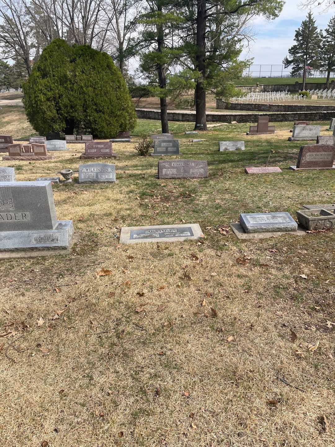 Leota N. Rader's grave. Photo 2