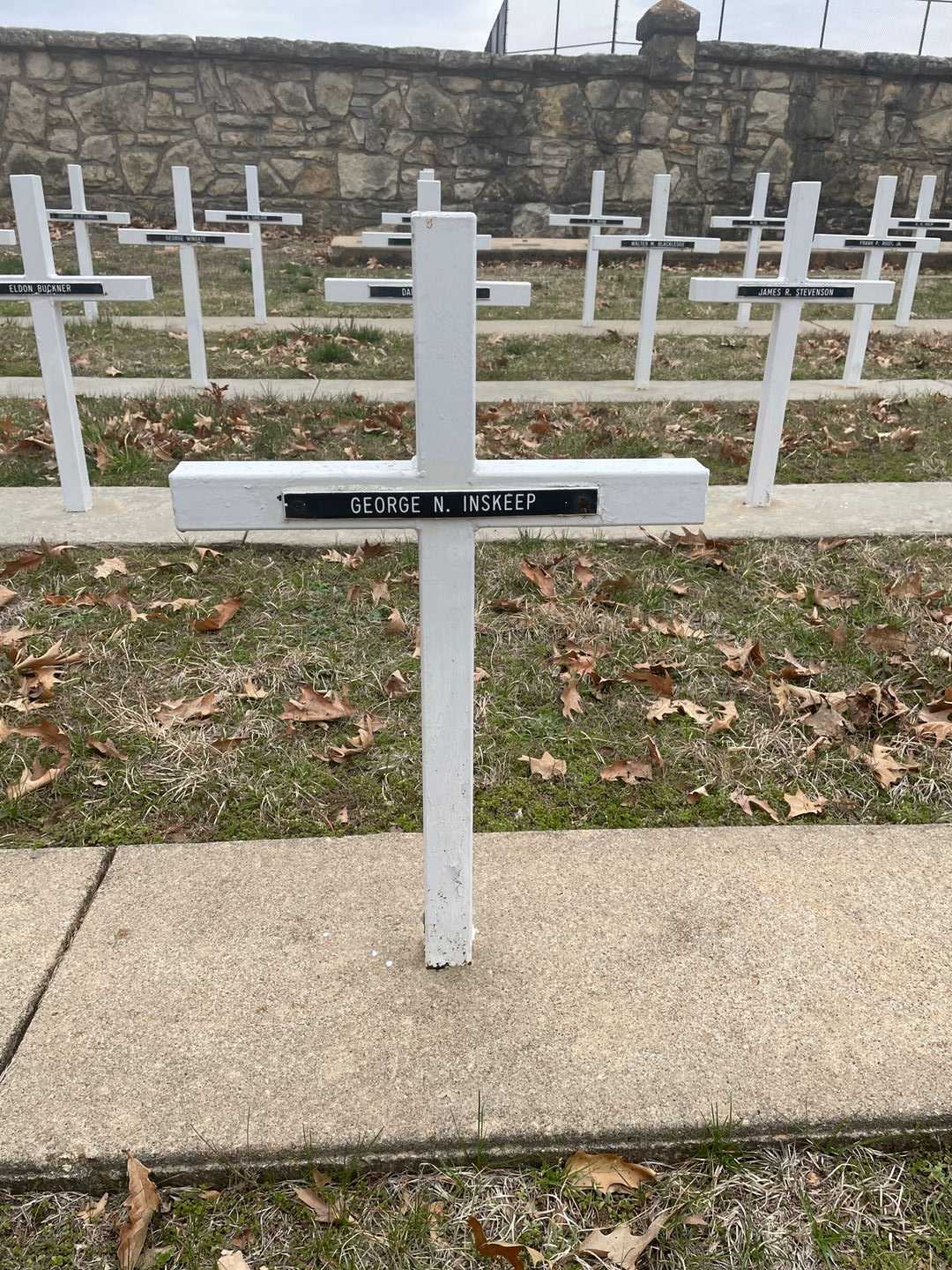 George N. Inskeep's grave. Photo 3