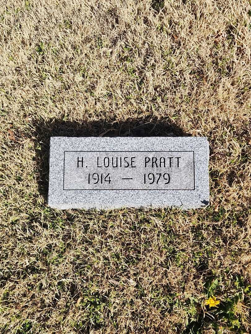 Helen Louise Pratt's grave. Photo 3
