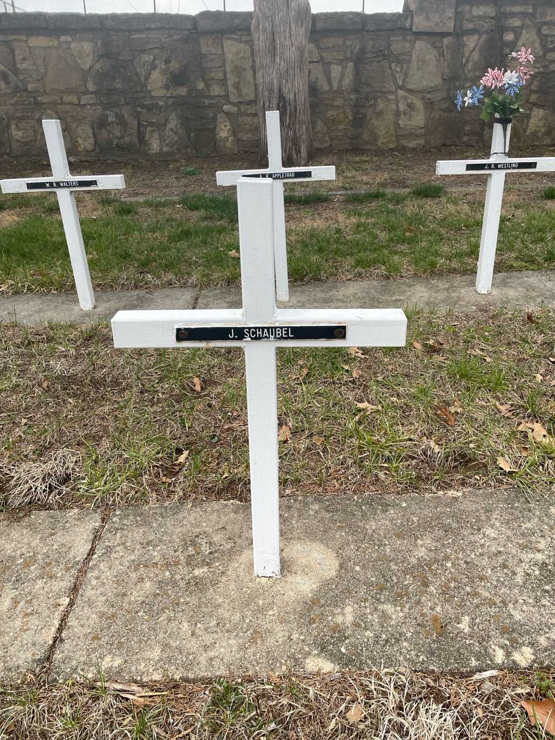 J. Schaubel's grave. Photo 3