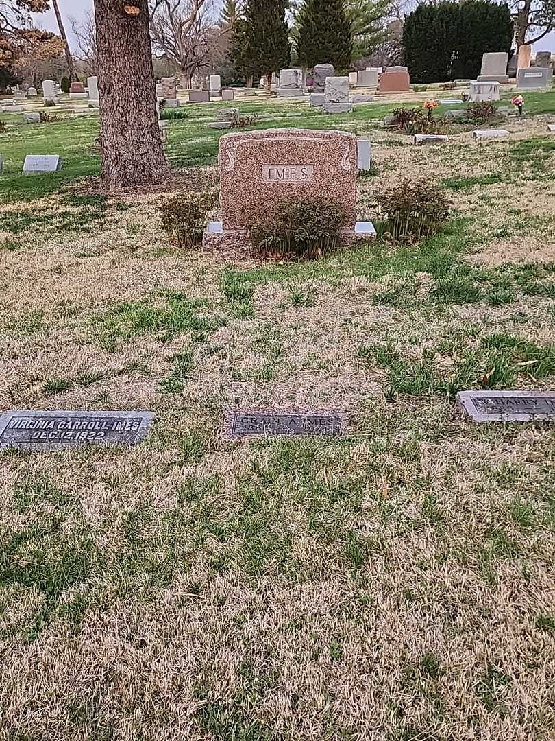 Grace Allen Imes's grave. Photo 2