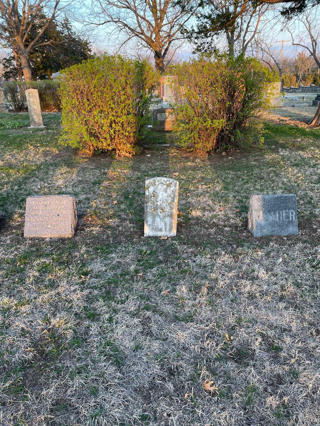 Carl W. Crump's grave. Photo 2
