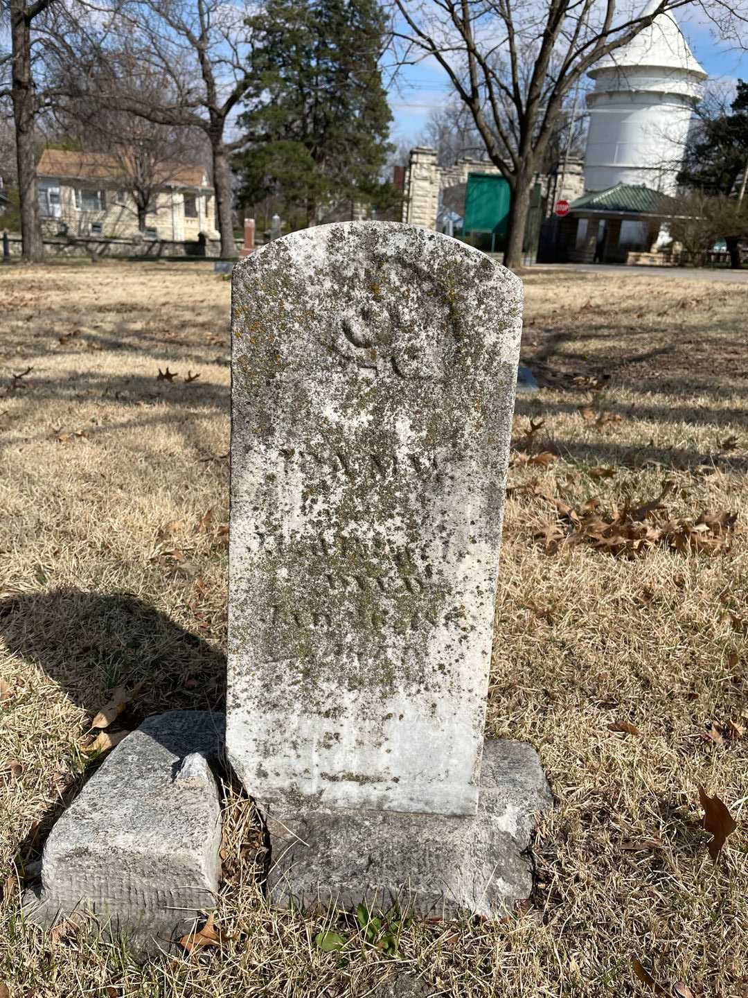 Ida Mae Earle's grave. Photo 3