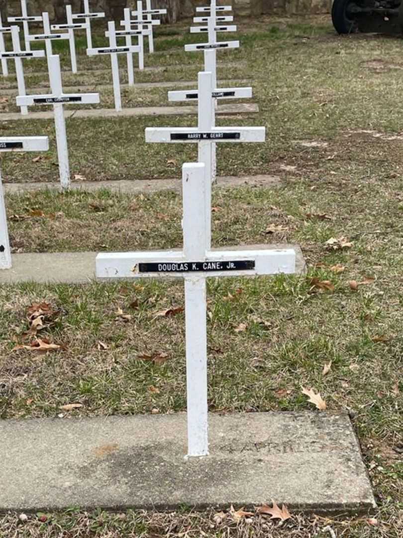 Douglas K. Cane Junior's grave. Photo 3