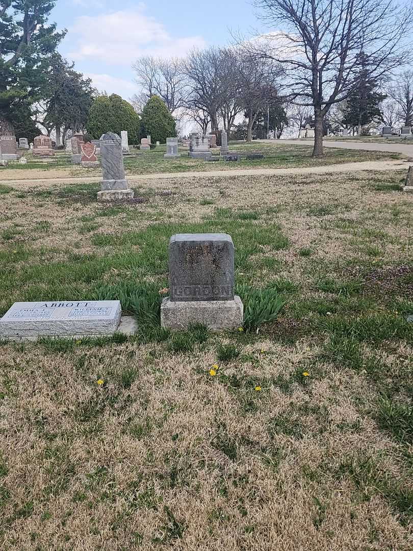 Margaret E. Gordon's grave. Photo 2
