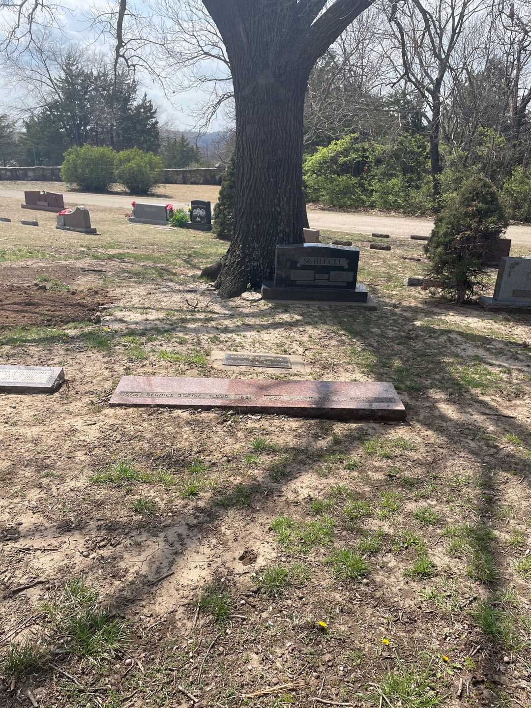 Bernice O'Daniel Floyd's grave. Photo 2